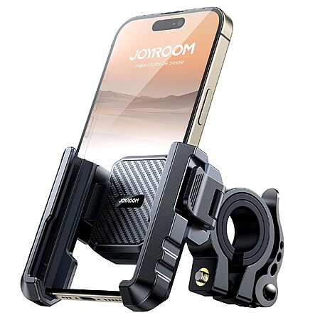 Joyroom Motorcycle & Bike Phone Mount (Black) $7