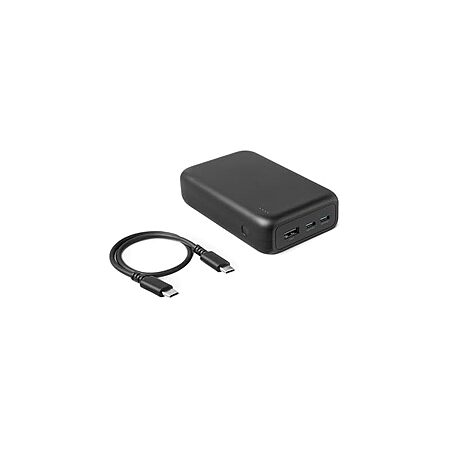 Amazon Basics 20,000 mAh 3-Port Power Bank (2x USB-C + USB-A) $13 + Free S&H w/ Prime