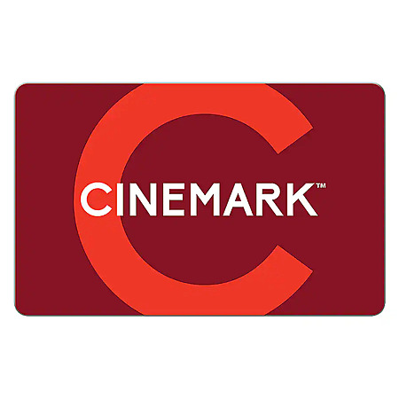Cinemark Theatre Gift Cards (Email Delivery): $200 for $160 or $100 for $80