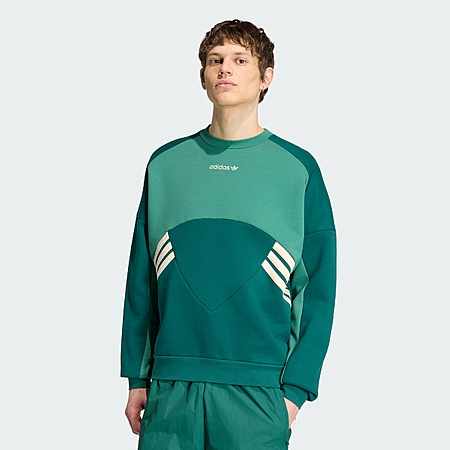 adidas Men’s Munich 93 Crew Neck Sweatshirt (Collegiate Green, Medium) $19.20 + Free S&H