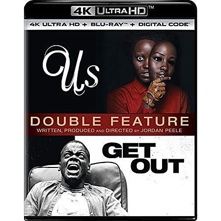 Us / Get Out Double Feature (4K UHD + Blu-ray + Digital) $15