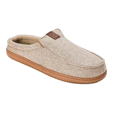 Dearfoams Cozy Comfort Men’s Notch Clog Slippers (Various) $8