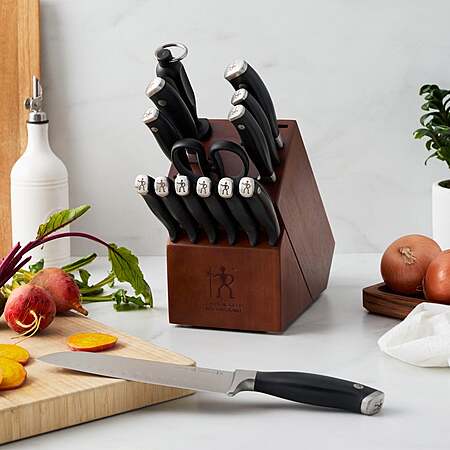 Costco Members: 15-Pc Henckels Forged Elite Knife Set $100 + Free S&H