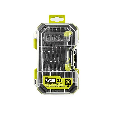 38-pc RYOBI Precision Screwdriver Set $10 + Free S&H