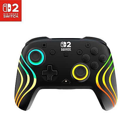 Turtle Beach Afterglow Wave Wireless RGB Game Controller Nintendo Switch 2 (Black) $27.05
