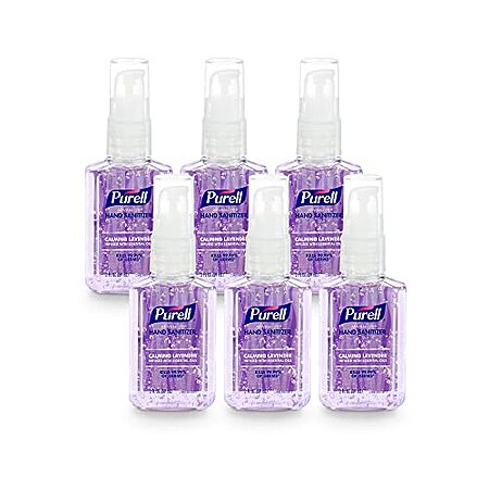 6-Ct 2-Oz Purell Hand Sanitizer Gel Lavender Travel Pump Bottle $5.70 w/ S&S