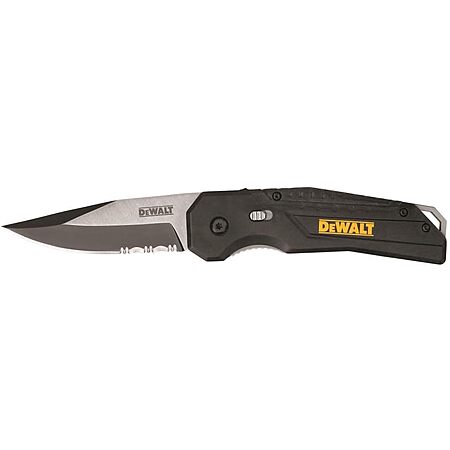 DEWALT Spring Assist Opening Pocket Knife w/ 3.19″ Blade $9.95