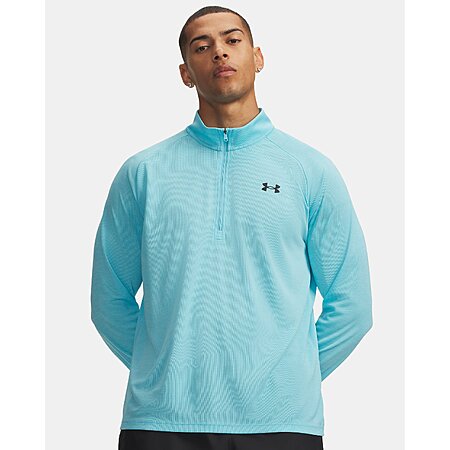 Under Armour Men’s UA Tech Textured Half-Zip Pullover (Fresco Blue / Black) $17.25 + Free Pickup