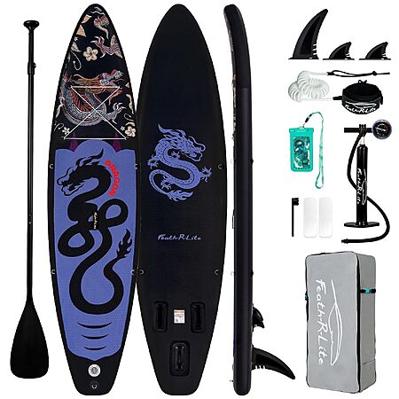 11′ x 33″ FunWater Inflatable Stand-Up Paddle Board Set (2 Colors) $83 + Free S&H