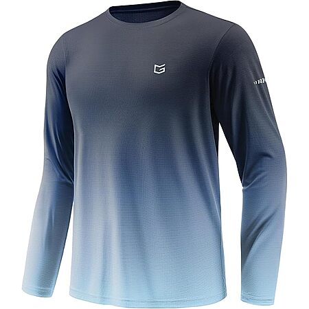 G Gradual Men’s UPF 50+ Long Sleeve Rash Guard Swim Shirt (various) $10