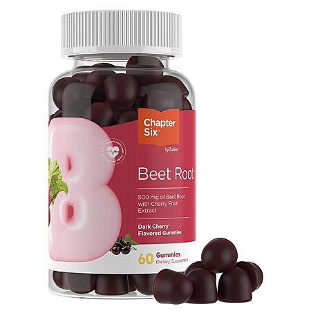 Select Accts: 60-Ct Zahler Chapter Six Beet Root 500mg Dark Cherry Gummies $2.90 w/ S&S