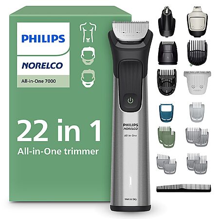 Philips Norelco 7000 22-in-1 Rechargeable Electric Trimmer + $10 Kohl’s Cash $60 + Free S&H